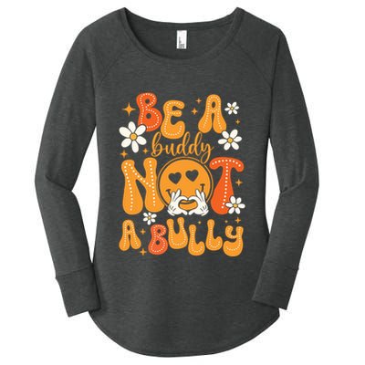 Be A Buddy Not A Bully Unity Day Orange Anti Bullying Women's Perfect Tri Tunic Long Sleeve Shirt