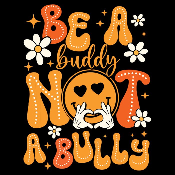 Be A Buddy Not A Bully Unity Day Orange Anti Bullying Mousepad