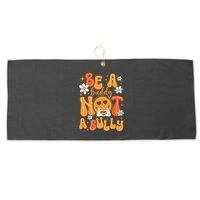 Be A Buddy Not A Bully Unity Day Orange Anti Bullying Large Microfiber Waffle Golf Towel