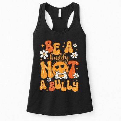 Be A Buddy Not A Bully Unity Day Orange Anti Bullying Womens Tank Top