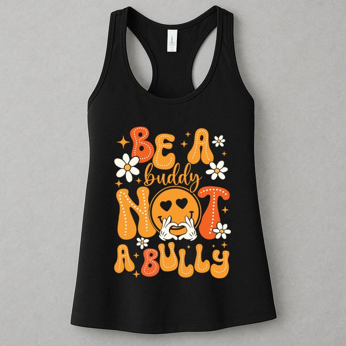 Be A Buddy Not A Bully Unity Day Orange Anti Bullying Womens Tank Top
