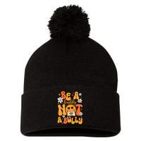 Be A Buddy Not A Bully Unity Day Orange Anti Bullying Pom Pom 12in Knit Beanie