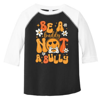 Be A Buddy Not A Bully Unity Day Orange Anti Bullying Toddler Fine Jersey T-Shirt