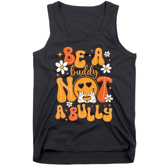 Be A Buddy Not A Bully Unity Day Orange Anti Bullying Tank Top
