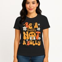 Be A Buddy Not A Bully Unity Day Orange Anti Bullying Womens T-Shirt