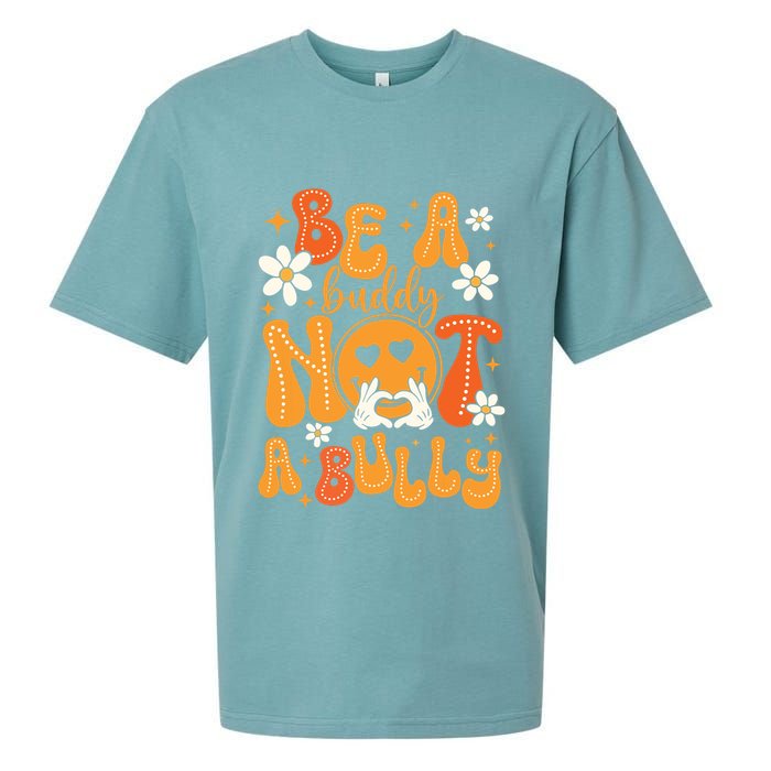 Be A Buddy Not A Bully Unity Day Orange Anti Bullying Sueded Cloud Jersey T-Shirt