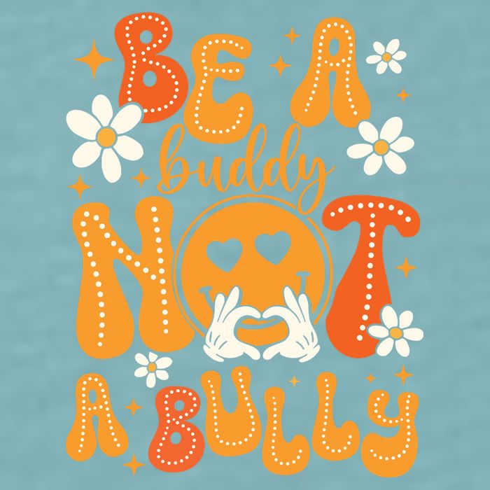 Be A Buddy Not A Bully Unity Day Orange Anti Bullying Sueded Cloud Jersey T-Shirt