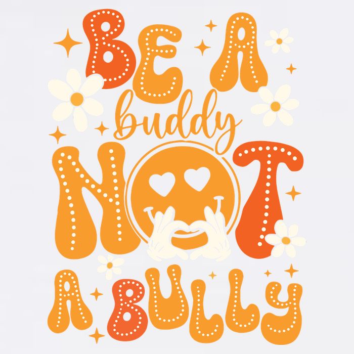 Be A Buddy Not A Bully Unity Day Orange Anti Bullying Garment-Dyed Sweatshirt