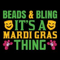 Beads And Bling It's A Mardi Gras Things Sustainable Beanie