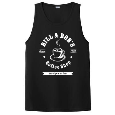 Bill And Bob's Coffee Shop Aa Recovery Gift Great Gift PosiCharge Competitor Tank