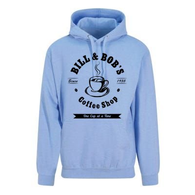 Bill And Bob's Coffee Shop Aa Recovery Gift Great Gift Unisex Surf Hoodie