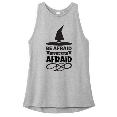 Be Afraid Be Very Afraid Ladies PosiCharge Tri-Blend Wicking Tank