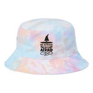 Be Afraid Be Very Afraid Tie Dye Newport Bucket Hat