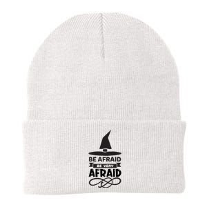 Be Afraid Be Very Afraid Knit Cap Winter Beanie