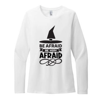 Be Afraid Be Very Afraid Womens CVC Long Sleeve Shirt