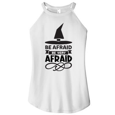 Be Afraid Be Very Afraid Women's Perfect Tri Rocker Tank