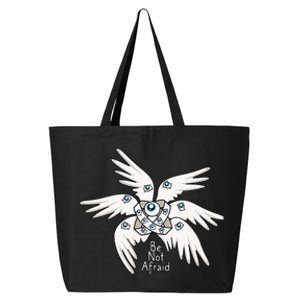 Biblical Angel Be Not Afraid Bible Christian 25L Jumbo Tote