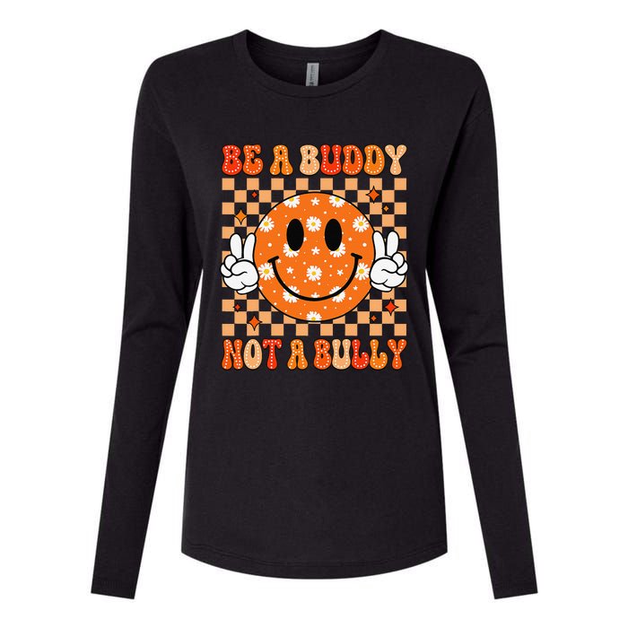 Be A Buddy Not A Bully Unity Day Orange Anti Bullying Gift Womens Cotton Relaxed Long Sleeve T-Shirt