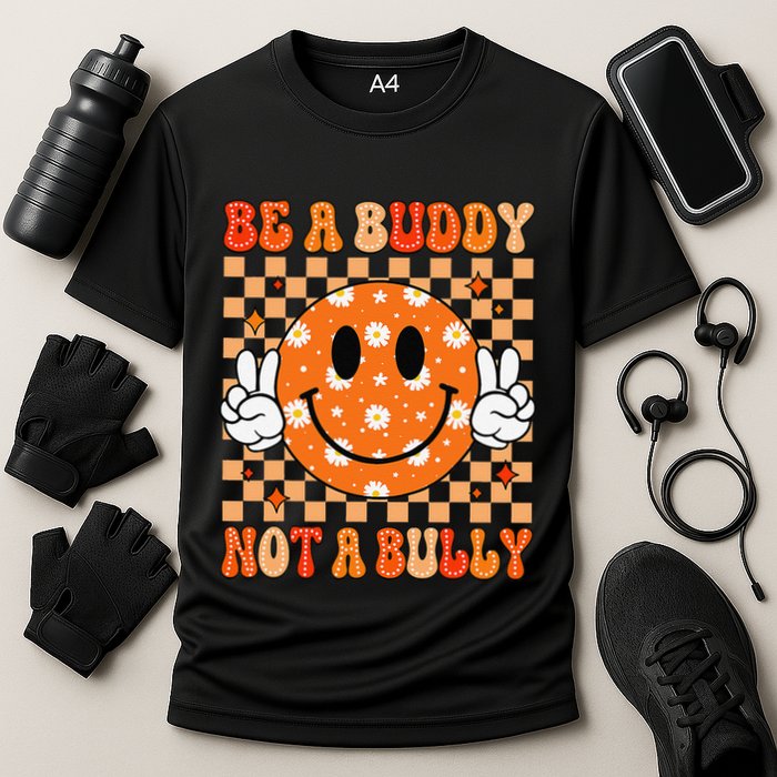 Be A Buddy Not A Bully Unity Day Orange Anti Bullying Gift Performance Shirt