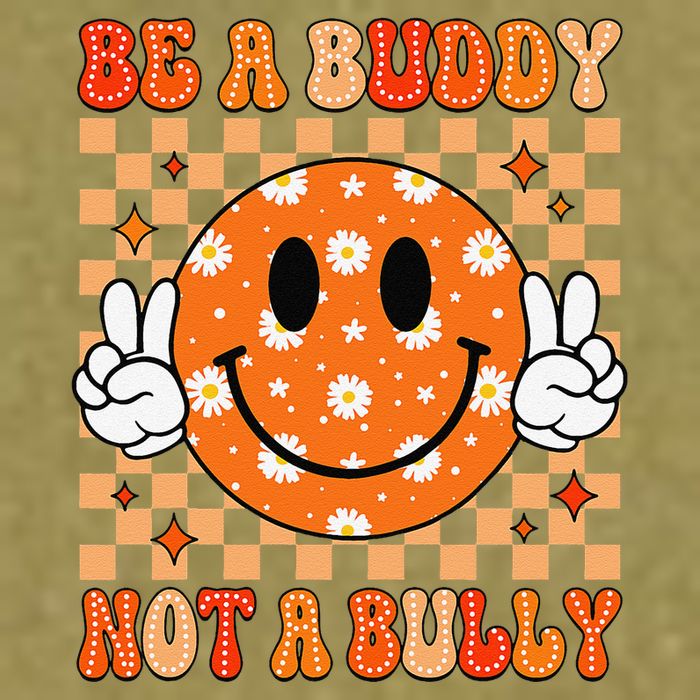 Be A Buddy Not A Bully Unity Day Orange Anti Bullying Gift Garment-Dyed Women's Muscle Tee