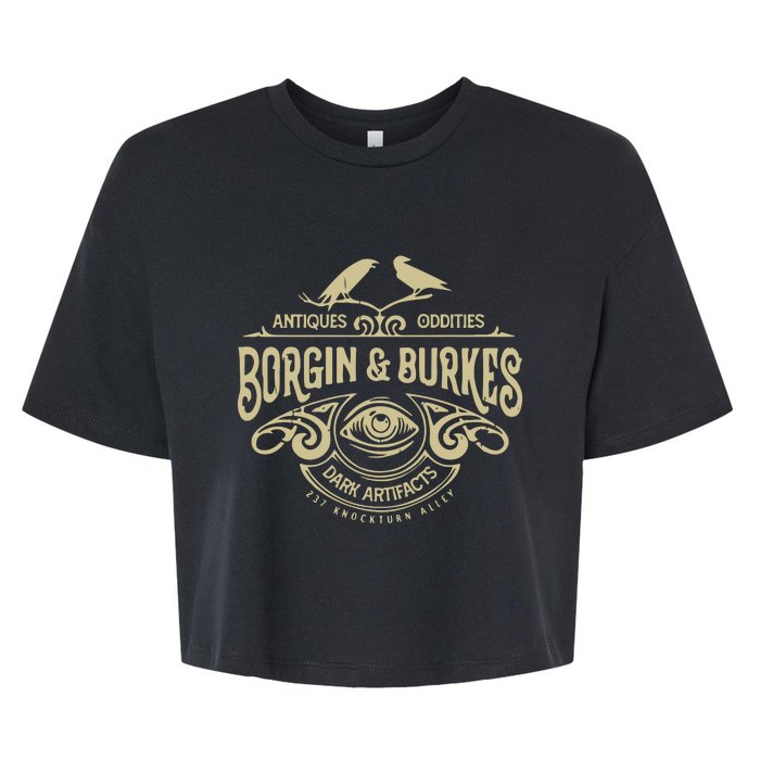 Borgin And Burkes Unusual And Ancient Wizarding Artifacts Bella+Canvas Jersey Crop Tee