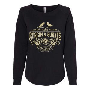 Borgin And Burkes Unusual And Ancient Wizarding Artifacts Womens California Wash Sweatshirt