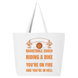 Being A Basketball Coach Is Easy 25L Jumbo Tote