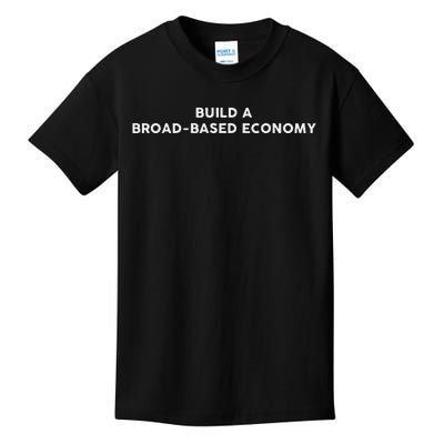 Build A Broadbased Economy Kamala Harris 2024 Kids T-Shirt