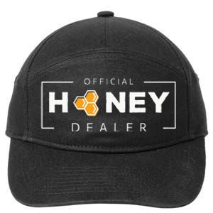 Beekeeper And Beekeeping Honey Bee Apiarist 7-Panel Snapback Hat