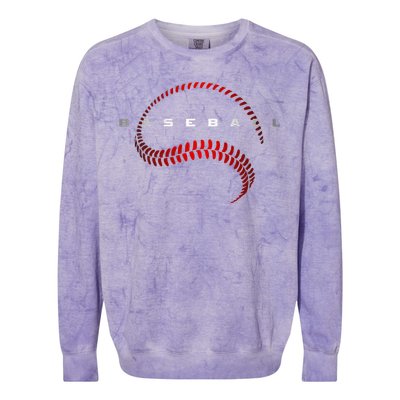 Baseball Apparel Baseball Colorblast Crewneck Sweatshirt