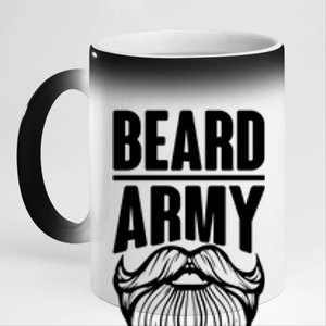 Beard Army 11oz Black Color Changing Mug