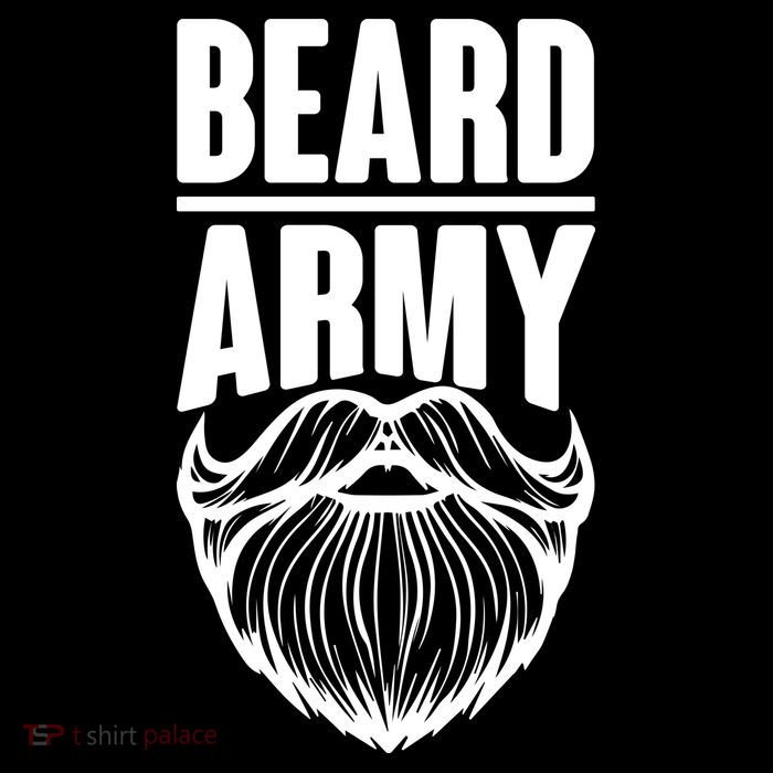 Beard Army Button