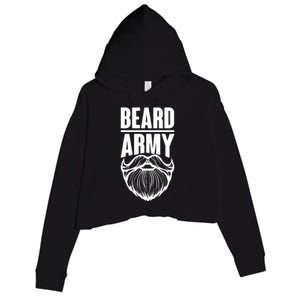 Beard Army Crop Fleece Hoodie