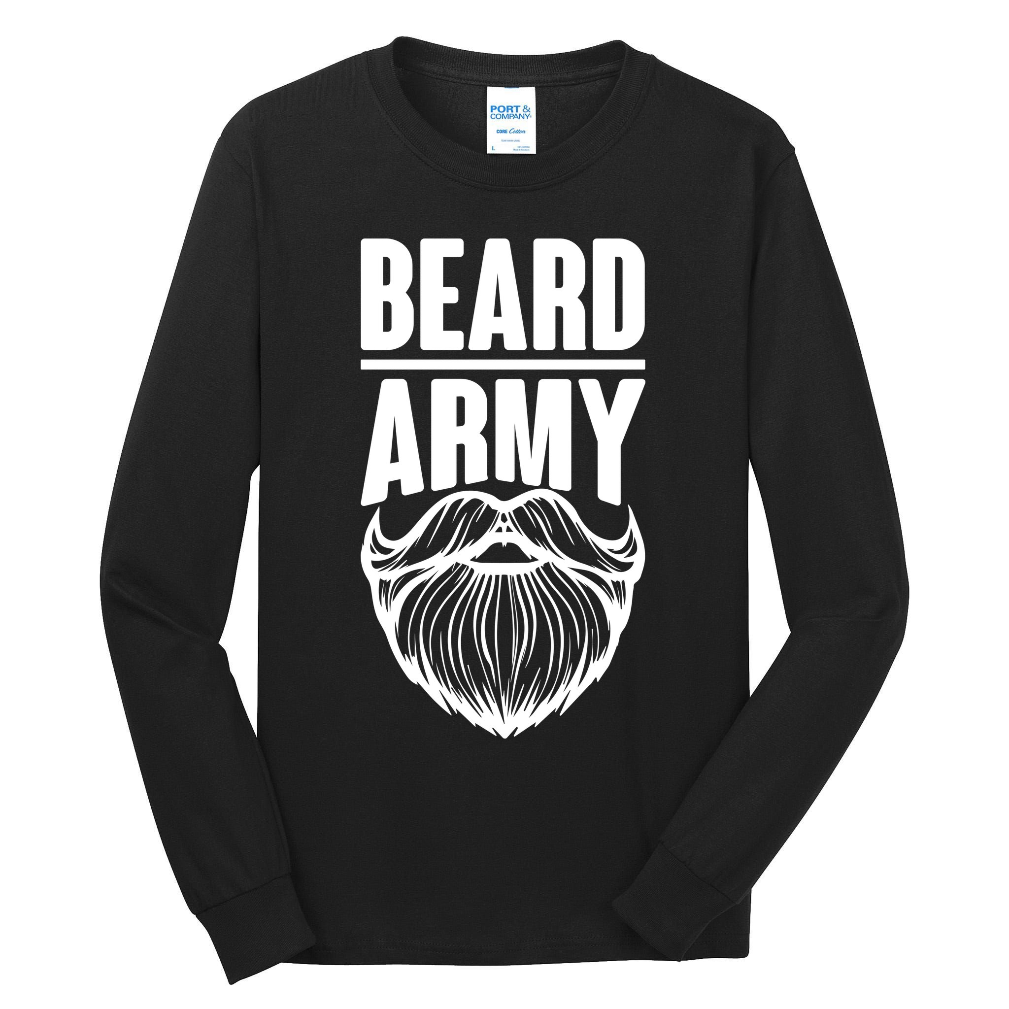 Beard Army Tall Long Sleeve T-Shirt