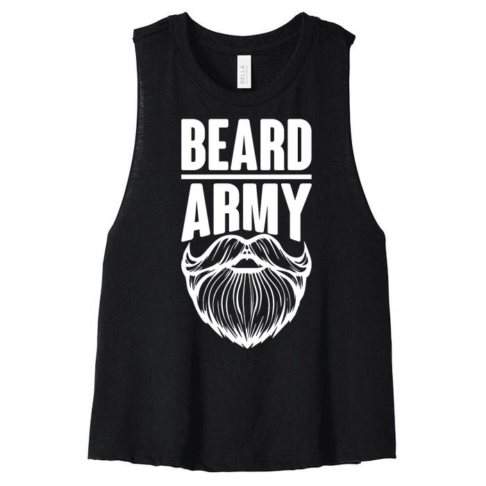 Beard Army Women's Racerback Cropped Tank