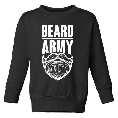 Beard Army Toddler Sweatshirt