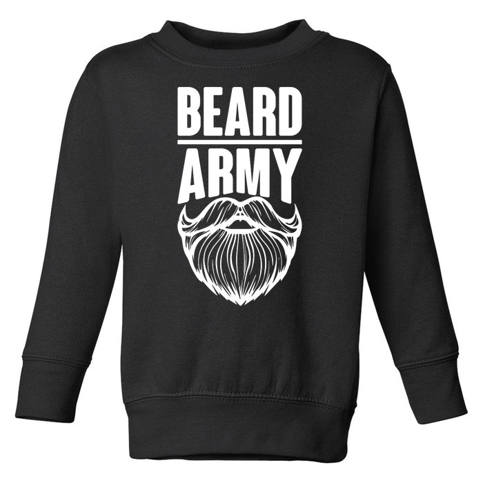 Beard Army Toddler Sweatshirt