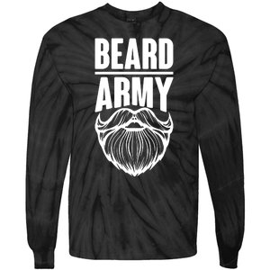 Beard Army Tie-Dye Long Sleeve Shirt