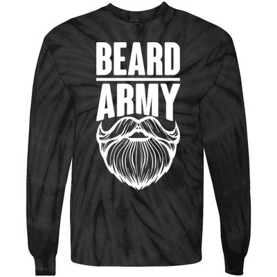 Beard Army Tie-Dye Long Sleeve Shirt