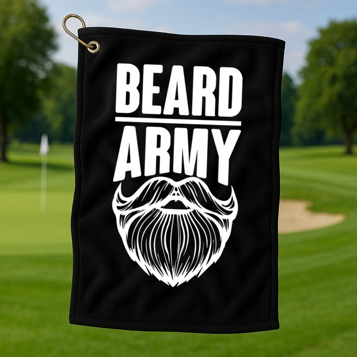 Beard Army Golf Towel