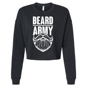 Beard Army Cropped Pullover Crew