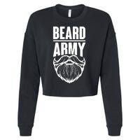 Beard Army Cropped Pullover Crew