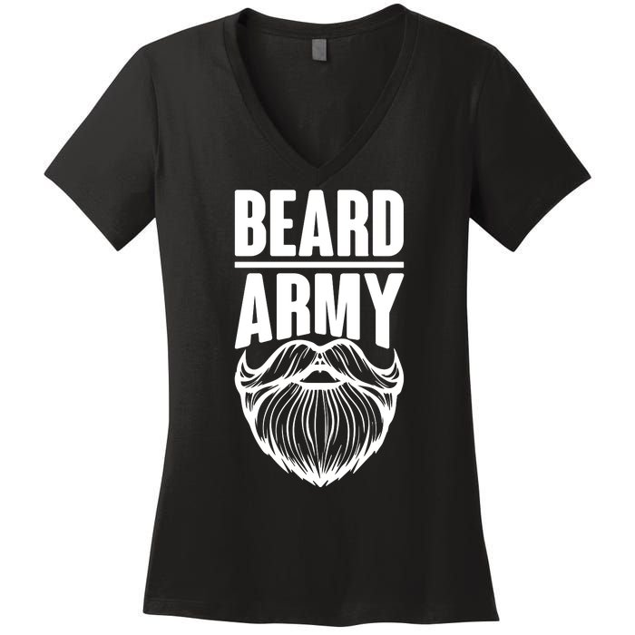 Beard Army Women's V-Neck T-Shirt