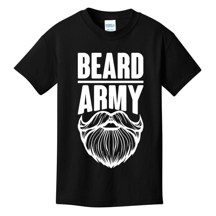 Beard Army Kids T-Shirt