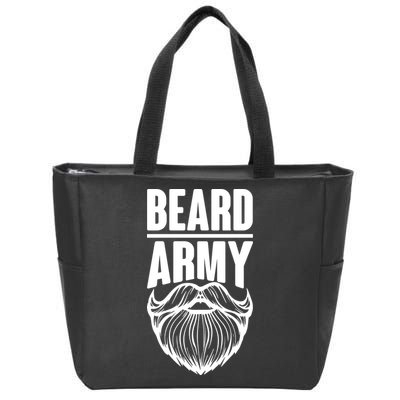 Beard Army Zip Tote Bag