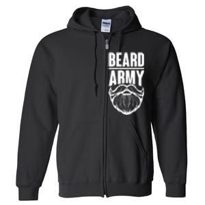 Beard Army Full Zip Hoodie