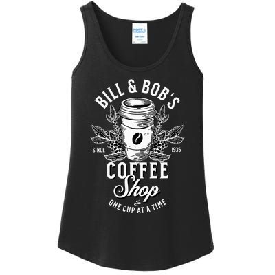 Bill And Bobs Coffee Shop AA Recovery Ladies Essential Tank