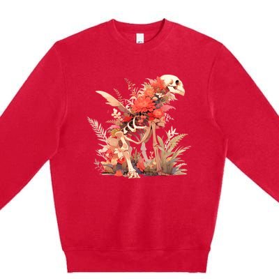 Bones And Botany Animal Premium Crewneck Sweatshirt