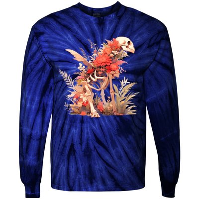 Bones And Botany Animal Tie-Dye Long Sleeve Shirt