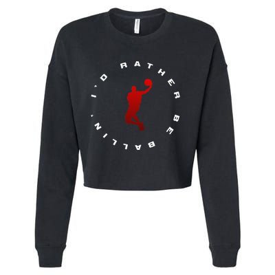 Basketball Apparel Basketball Cropped Pullover Crew